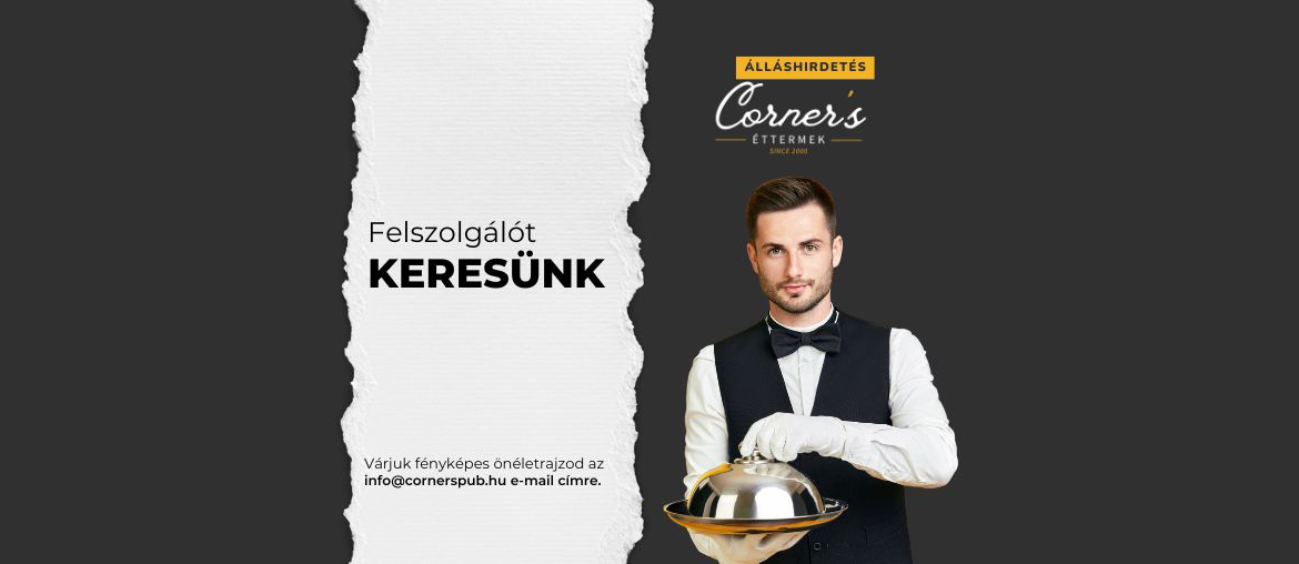 Corners Pub étterem-felszolgáló állas